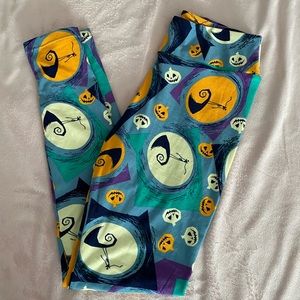 Lularoe Nightmare Before Christmas Leggings
